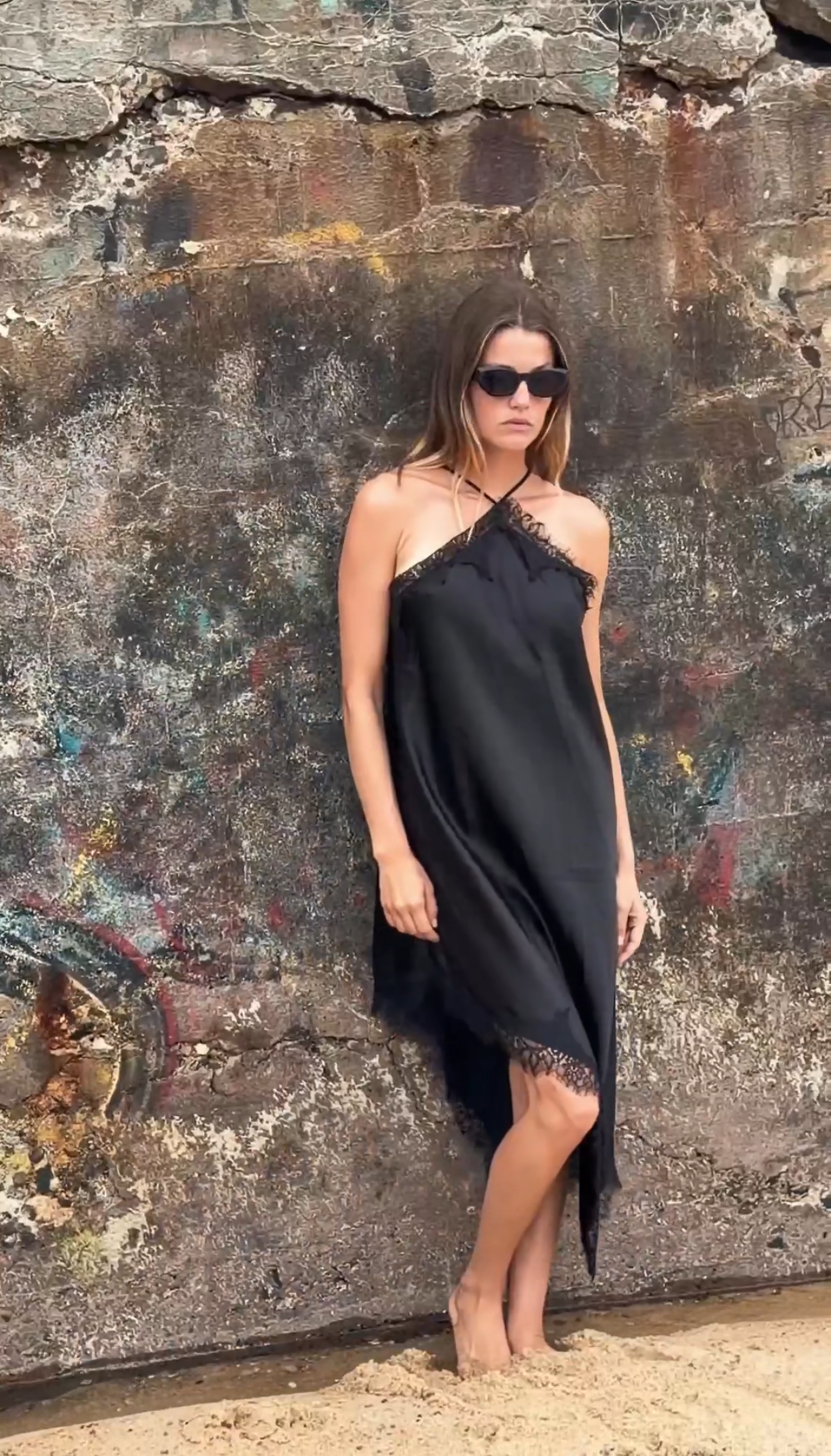 YORU - Robe asymétrique