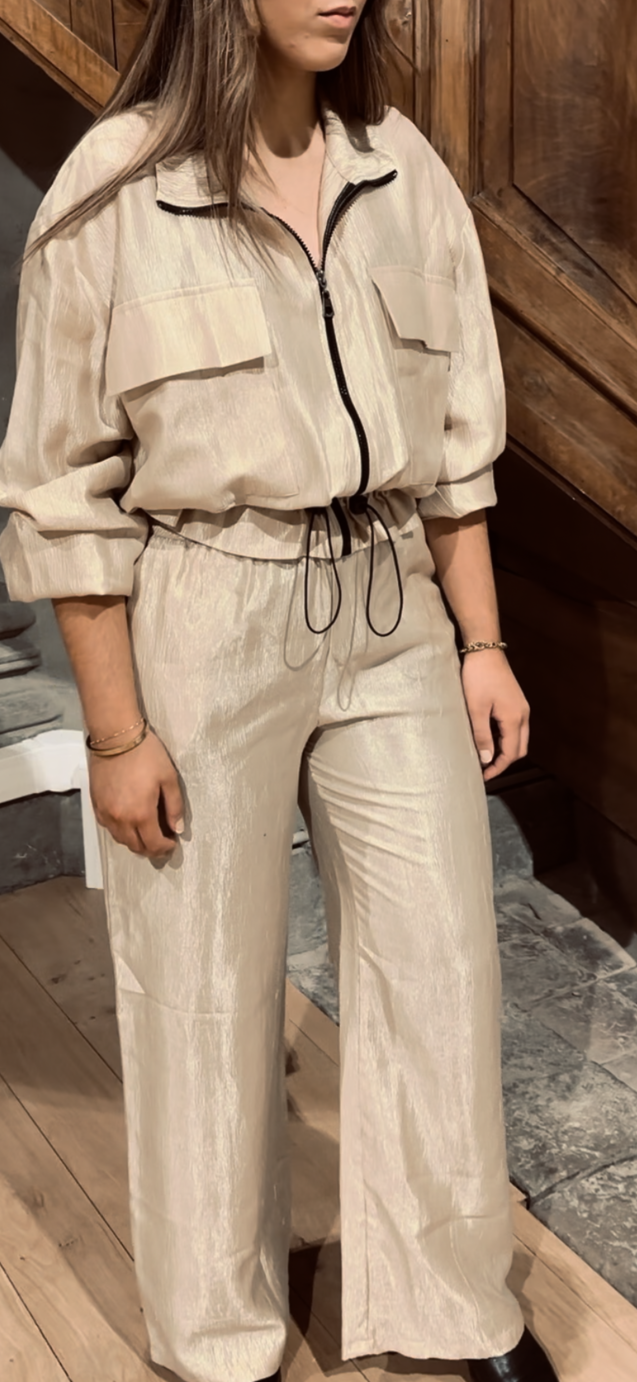 Ensemble KIRA - Beige doré