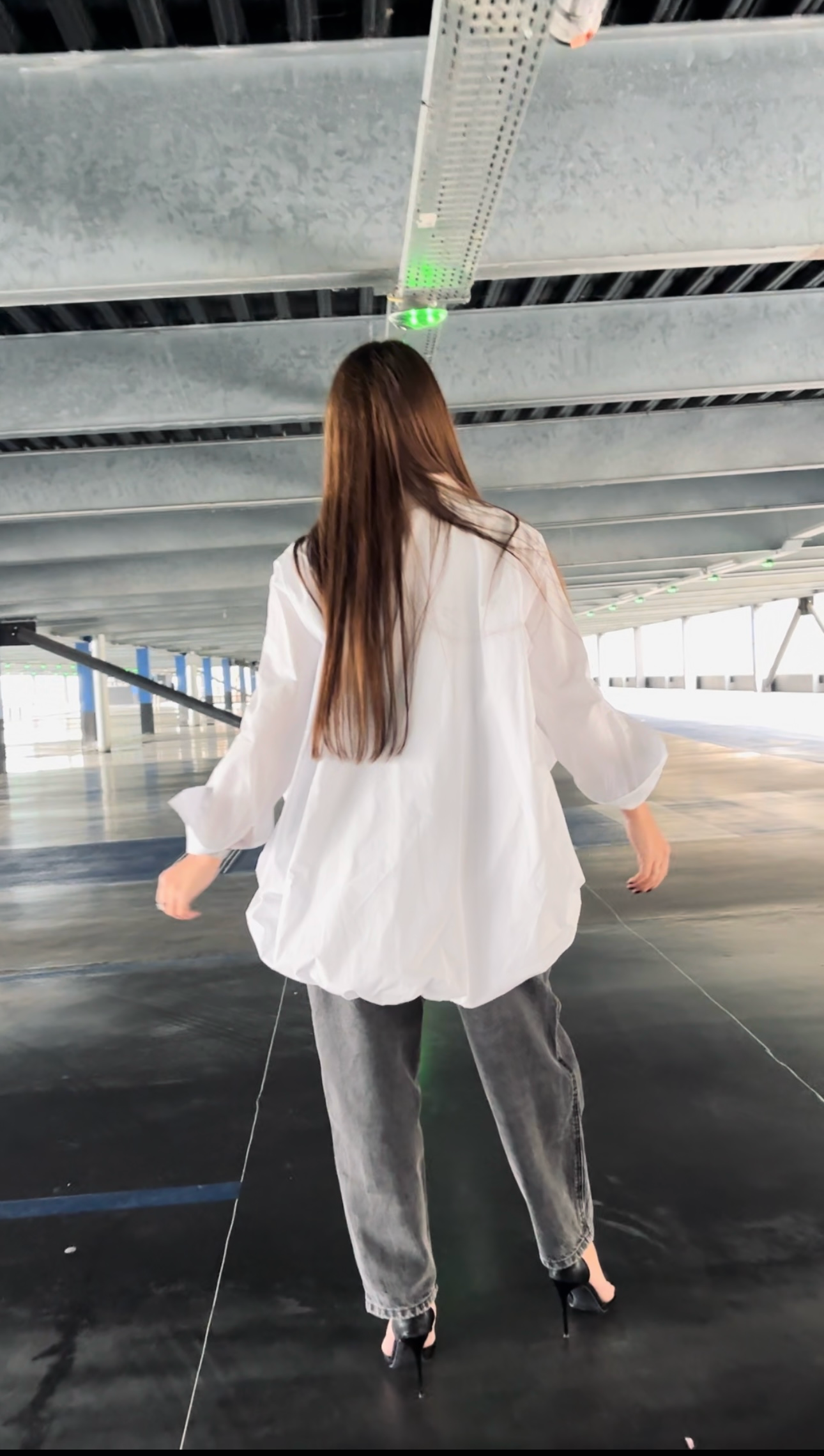 Chemise HIKARI Blanc court /dos long